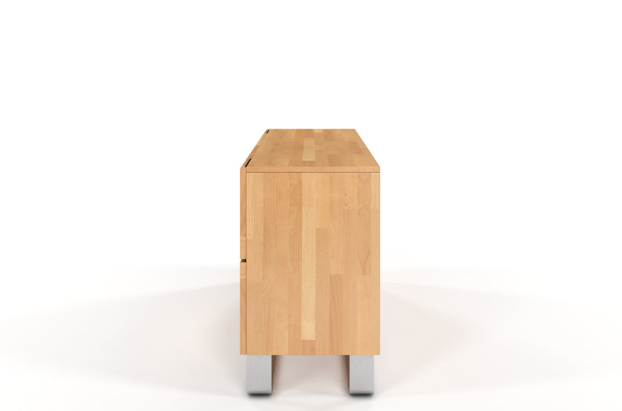 KIELCE Chest of Drawers - Beech Wood