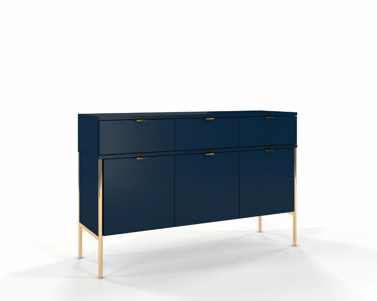 POLKA Navy Sideboard 120CM