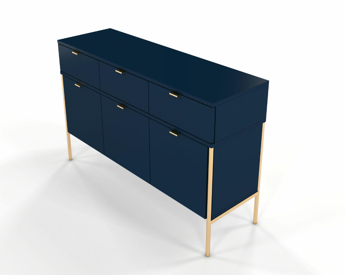 POLKA Navy Sideboard 120CM