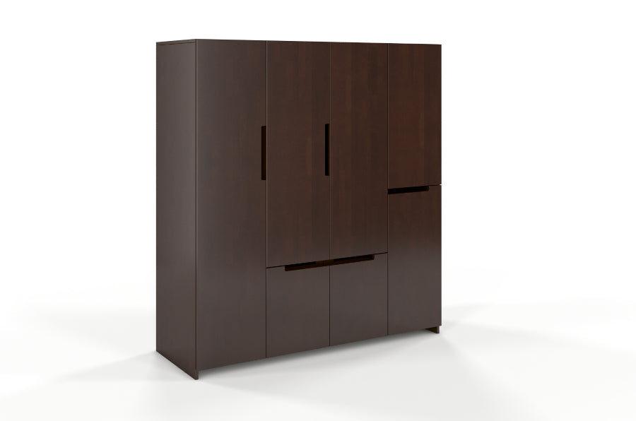 BERGMAN Wardrobe 5 Door - Beech