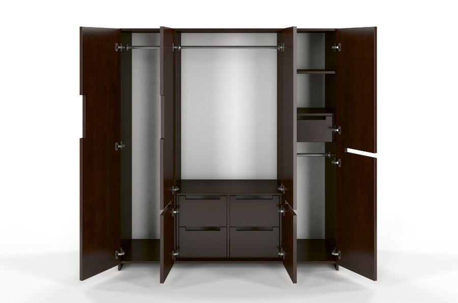 BERGMAN Wardrobe 5 Door - Beech