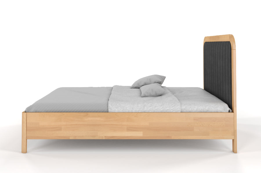 MODENA Wooden Bed - Upholstered