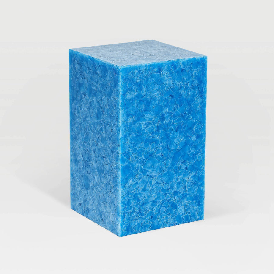 NEW YORK Glass Ceramic Side Table
