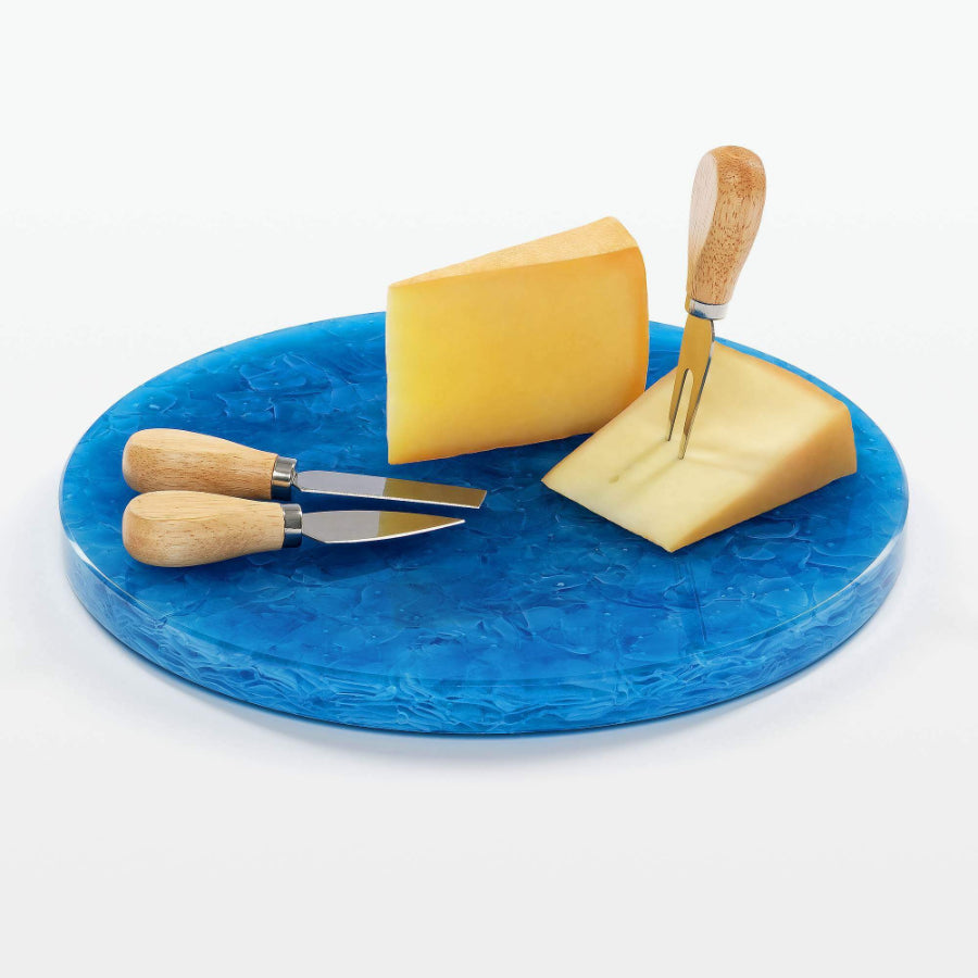 CHEFCHAOUEN Glass Ceramic Cheese Board