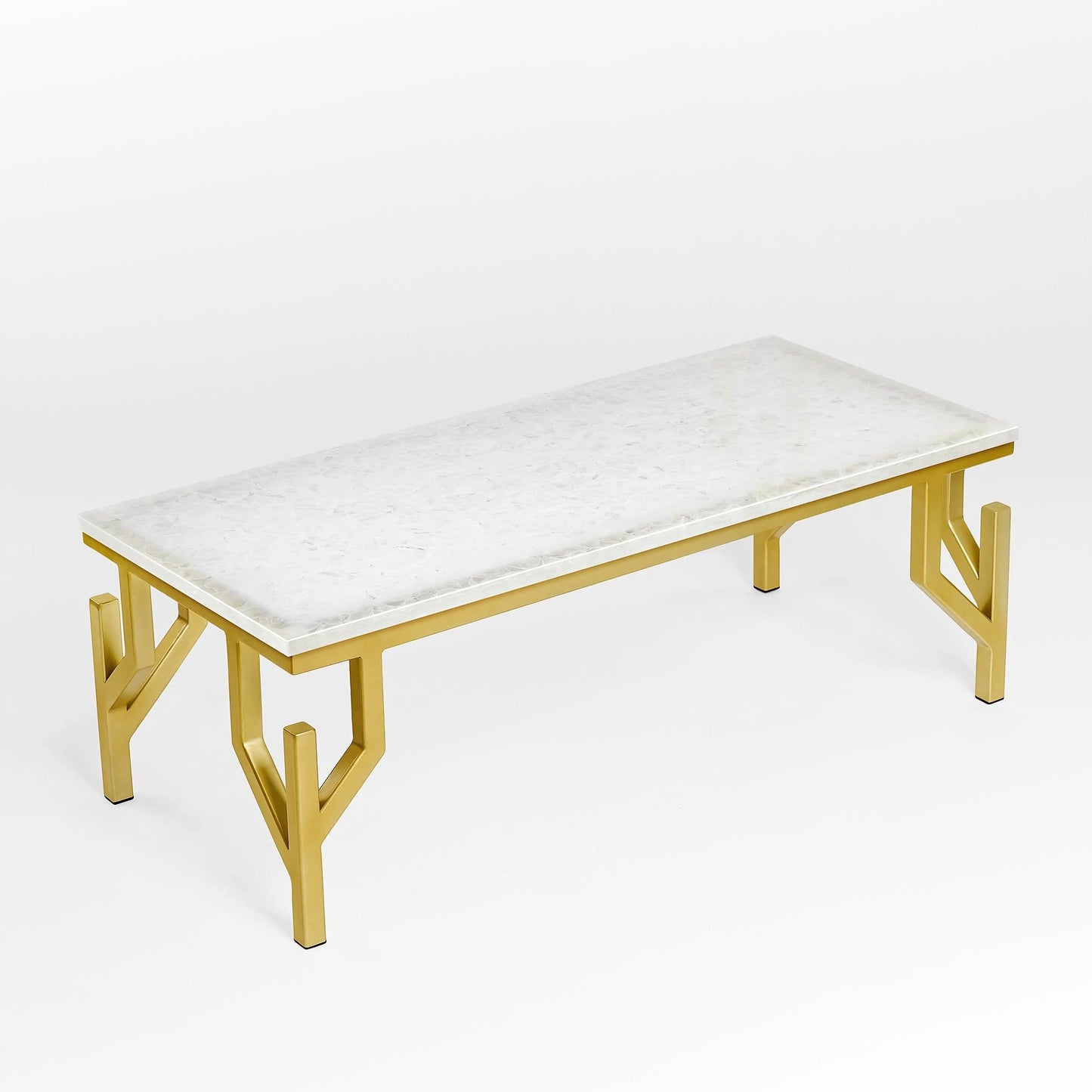 CORAL BAY Glass Ceramic Coffee Table