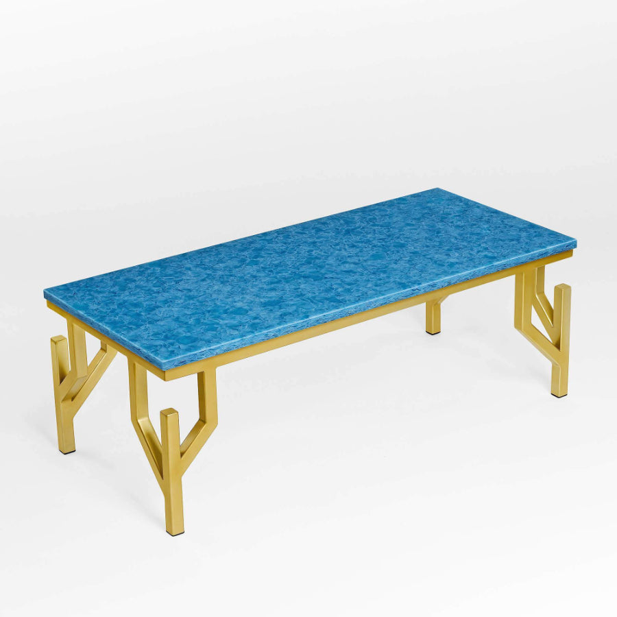 CORAL BAY Glass Ceramic Coffee Table