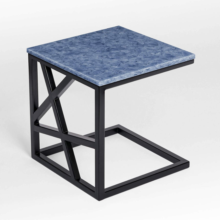 PITTSBURGH Glass Ceramic Side Table