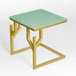 CORAL BAY Glass Ceramic Side Table