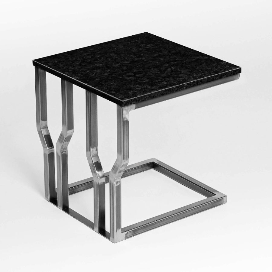 SILICON VALLEY Glass Ceramic Side Table