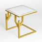 CORAL BAY Glass Ceramic Side Table