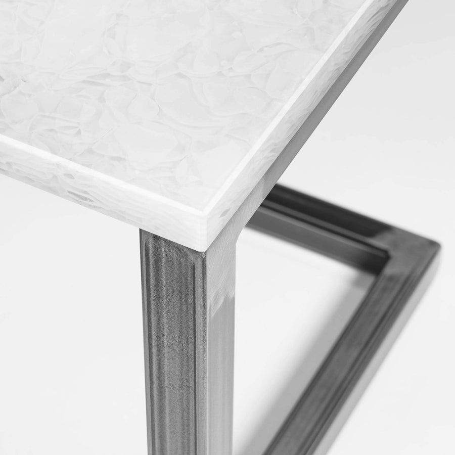 SILICON VALLEY Glass Ceramic Side Table