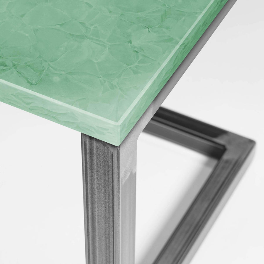 SILICON VALLEY Glass Ceramic Side Table