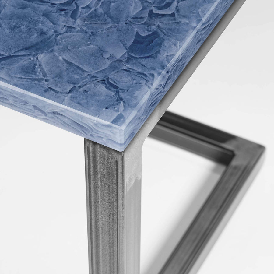 SILICON VALLEY Glass Ceramic Side Table