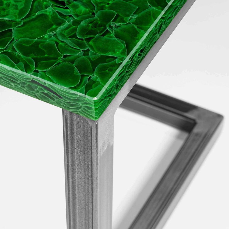 SILICON VALLEY Glass Ceramic Side Table