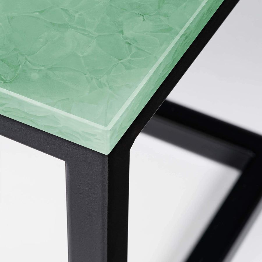 PITTSBURGH Glass Ceramic Side Table