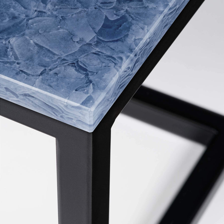 PITTSBURGH Glass Ceramic Side Table