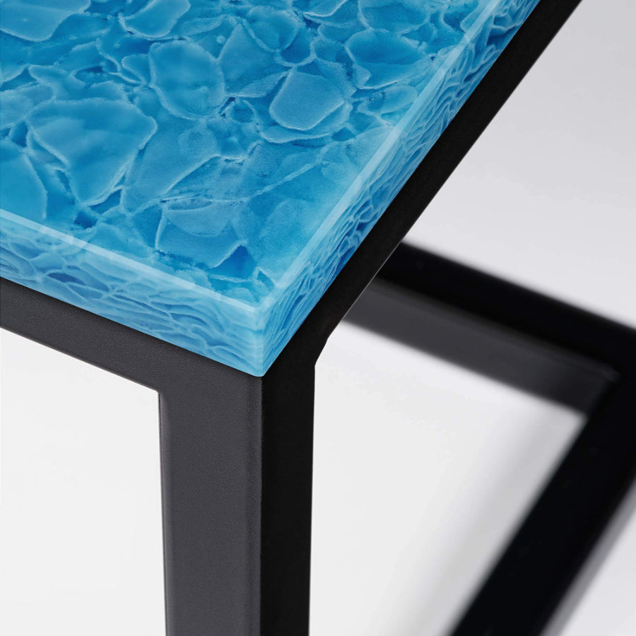 PITTSBURGH Glass Ceramic Side Table