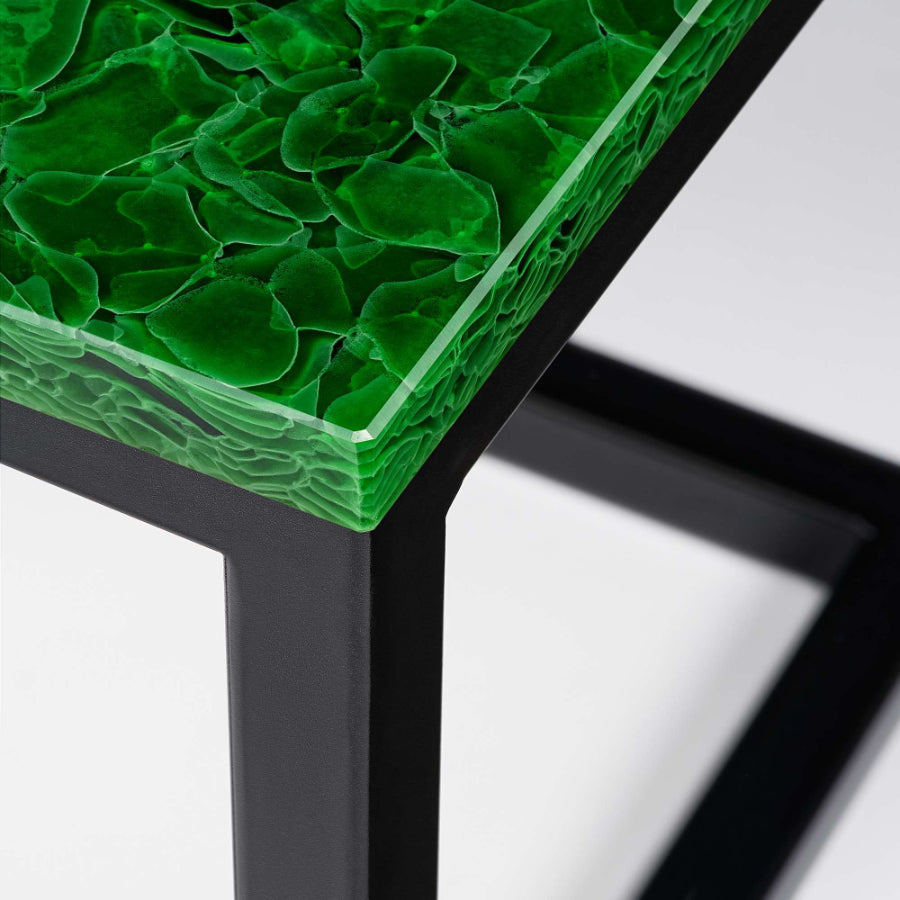 PITTSBURGH Glass Ceramic Side Table