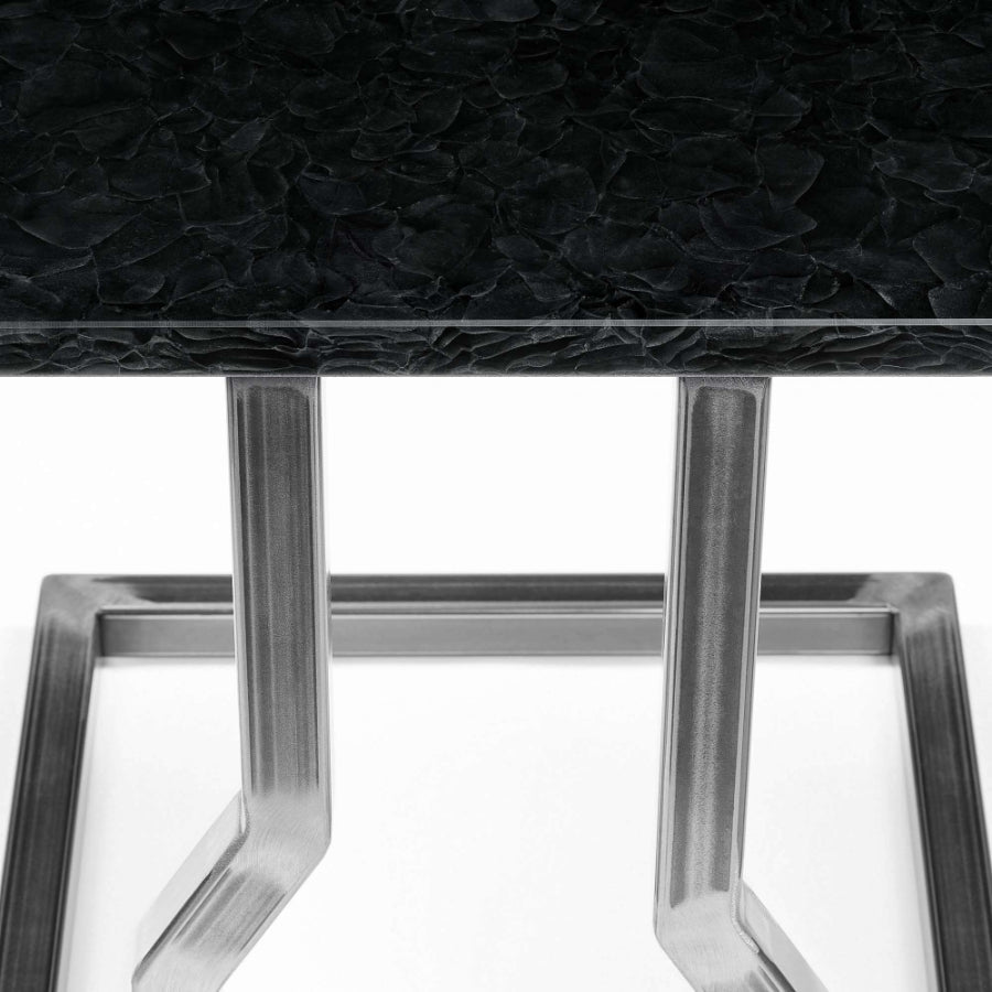 SILICON VALLEY Glass Ceramic Side Table