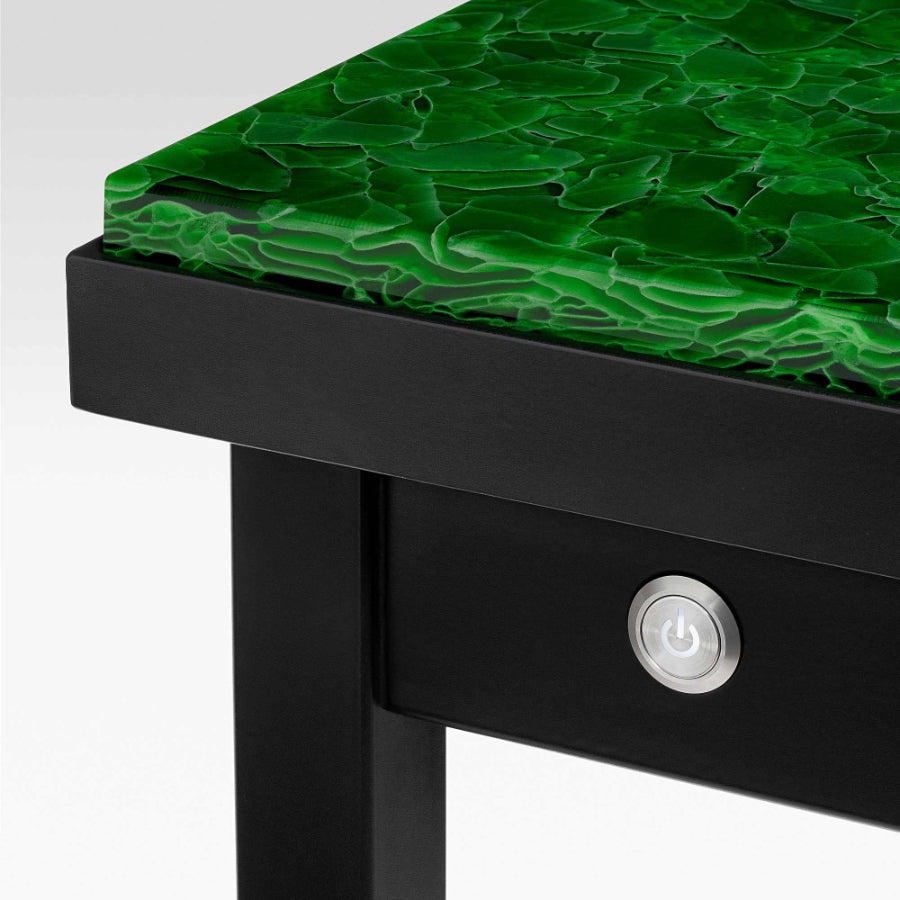 MANHATTAN Glass Ceramic Bar Table