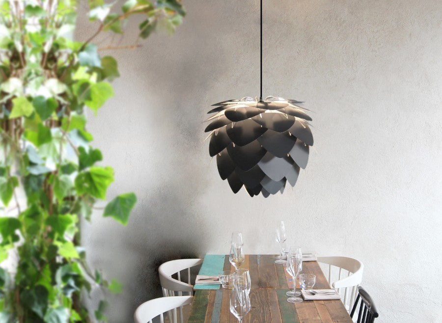 ALUVIA Anthracite Grey Pendant Light