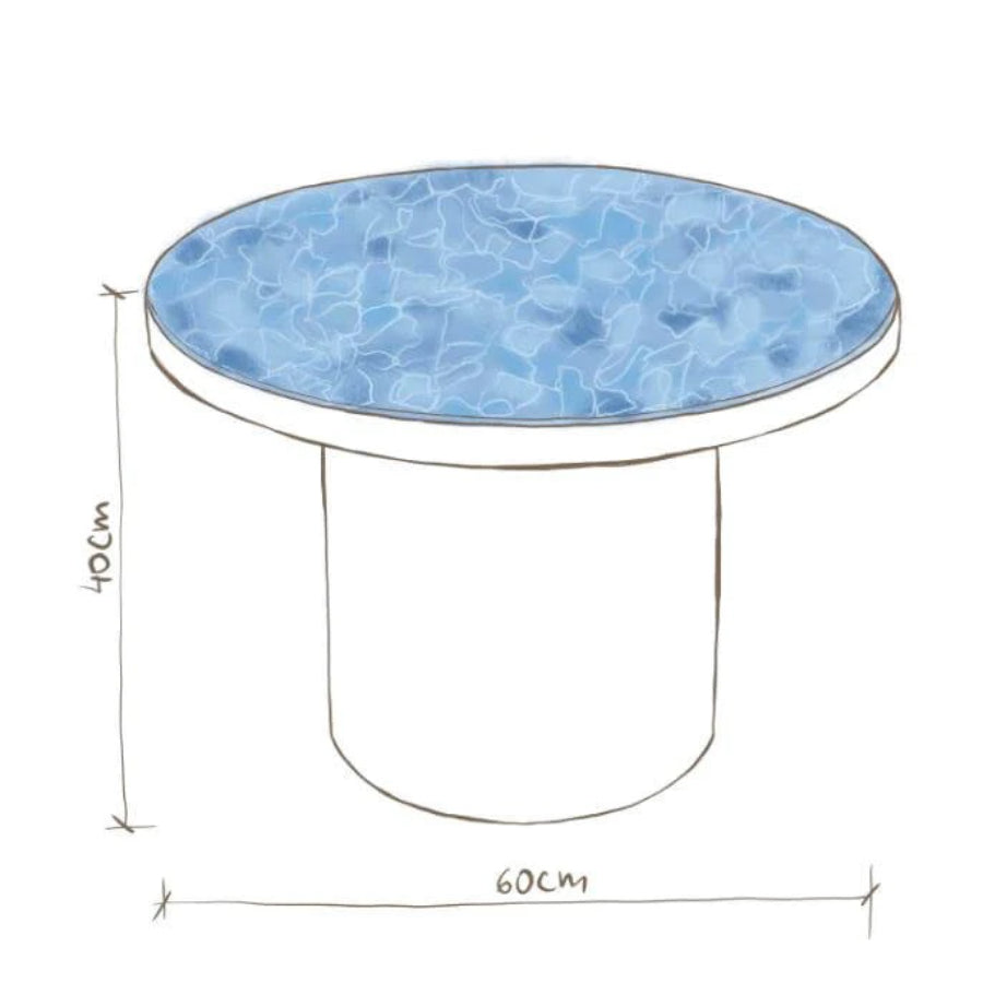 VIENNA Glass Ceramic Coffee Table