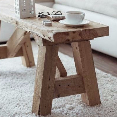 Barcelona Rustic Bench 90 CM