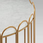 LONDON Glass Ceramic Side Table