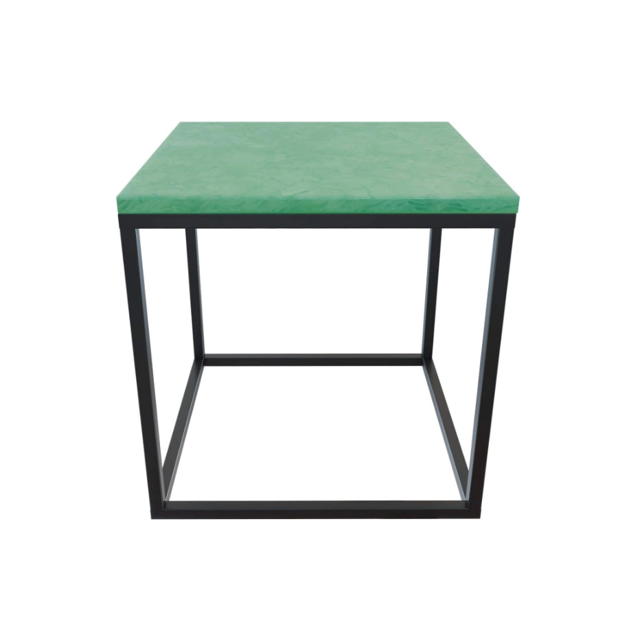 BRUSSELS Glass Ceramic Bedside Table