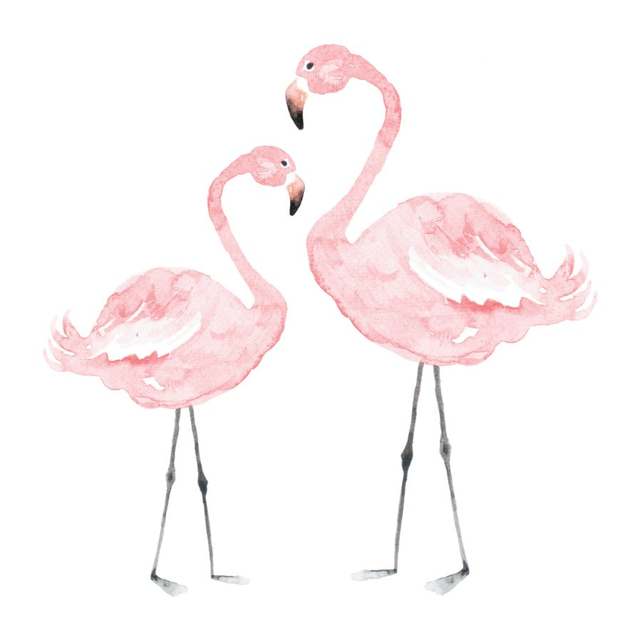 SET stickere de perete FLAMINGOS 