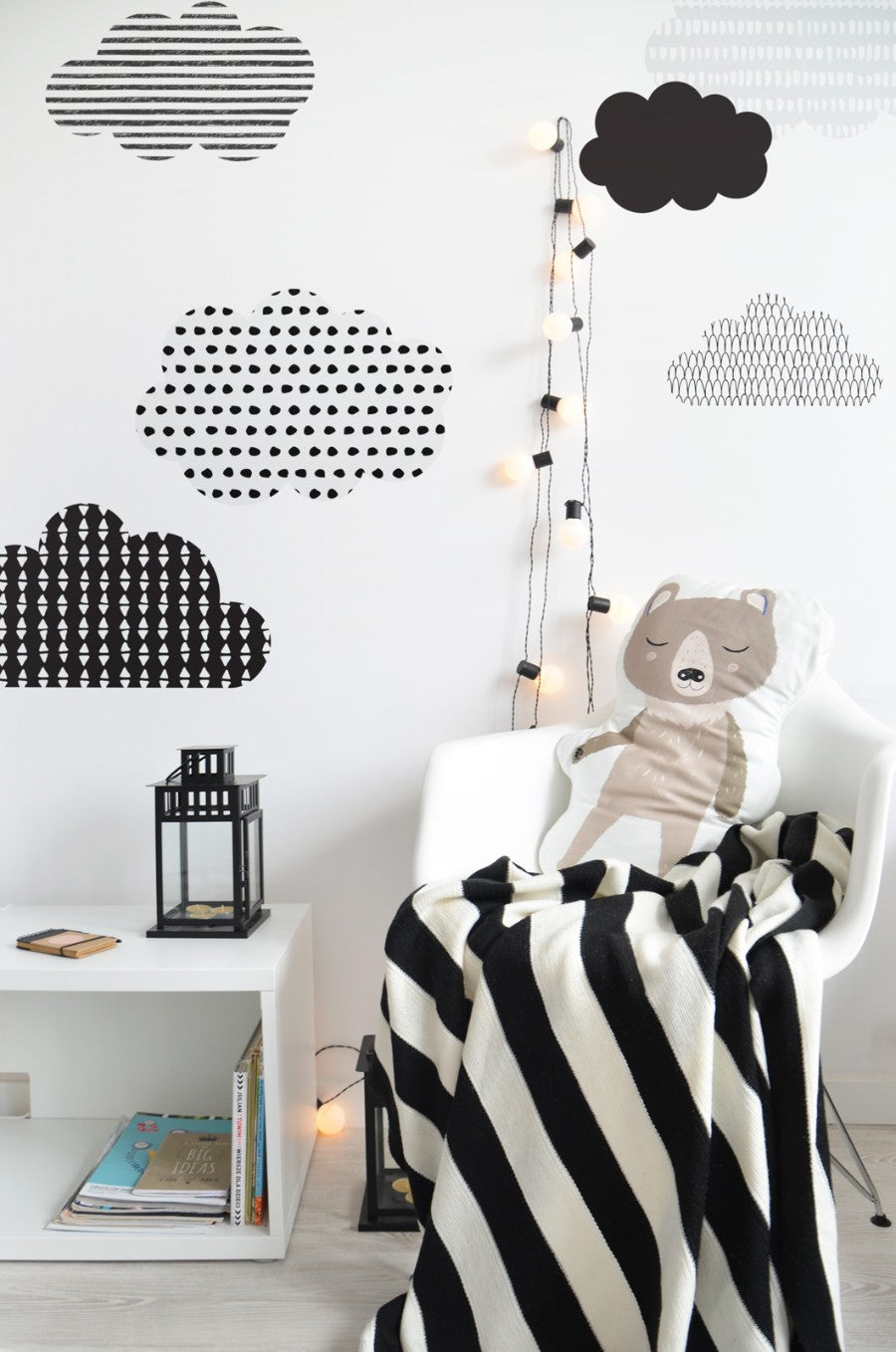 SCANDINAVIAN CLOUDS Wall Sticker SET