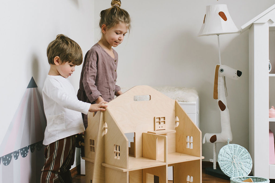 DOLL House Wooden