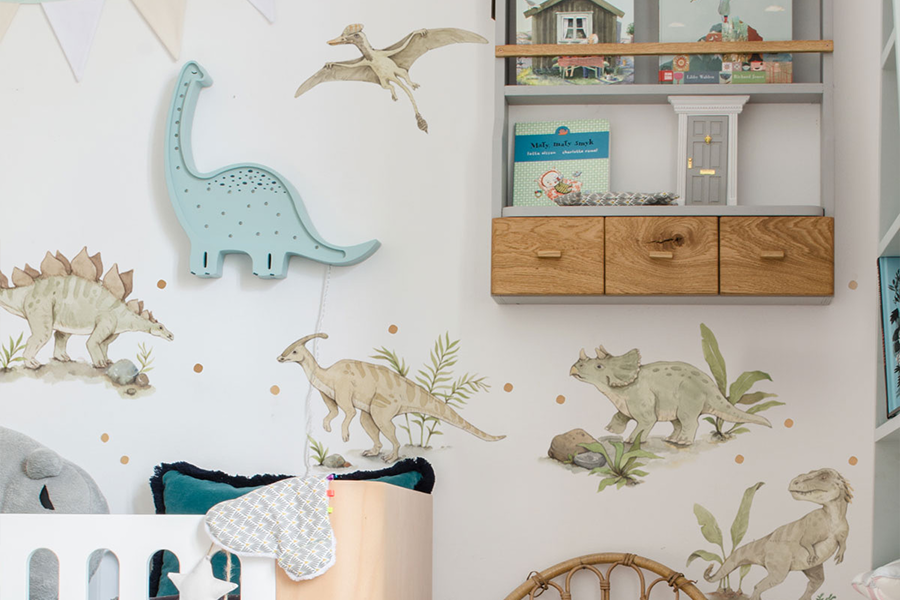 HAPPY Dino Wonderland Wall Sticker