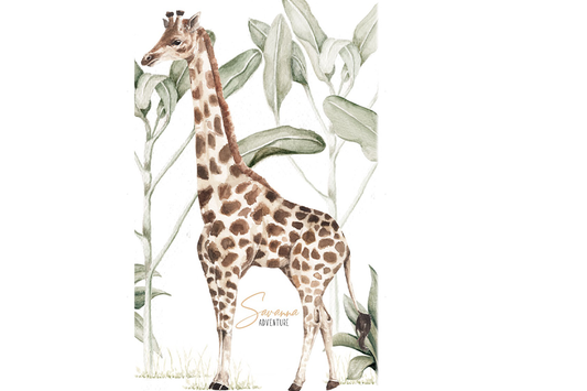 GIRAFFE Wall Sticker 50x83CM