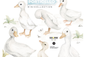 GEESE Wall Sticker 50X50CM