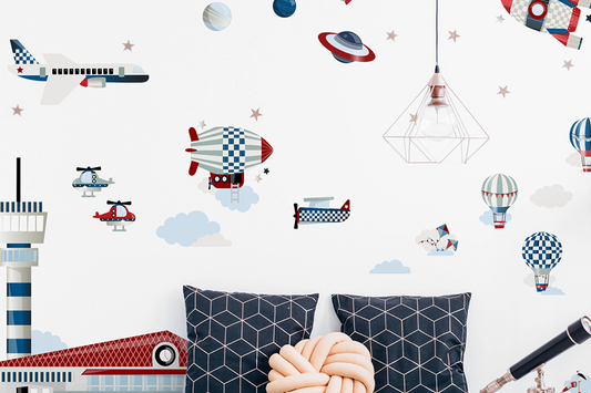 LIFE IN THE SKY Wall Sticker