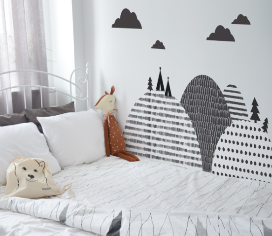 SCANDINAVIAN MOUNTAINS Wall Sticker Set