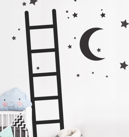 LADDER TO THE SKY Wall Sticker Set