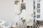 I Love Animals Growth Chart Wall Sticker