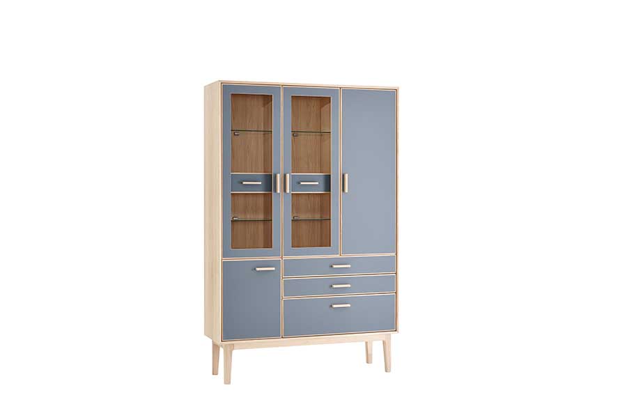 CASØ 701 Glass Cabinet 123CM