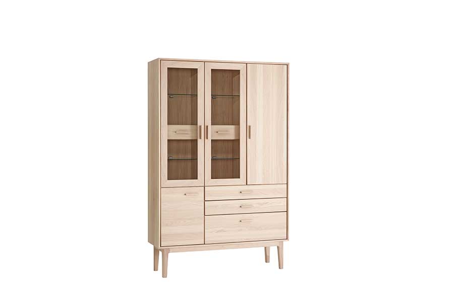 CASØ 701 Glass Cabinet 123CM