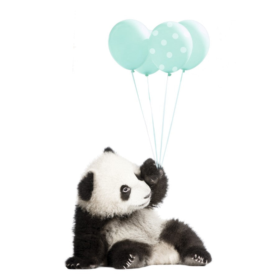 PANDA WITH BALLOONS Wall stickers