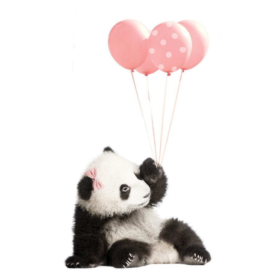 PANDA WITH BALLOONS Wall stickers