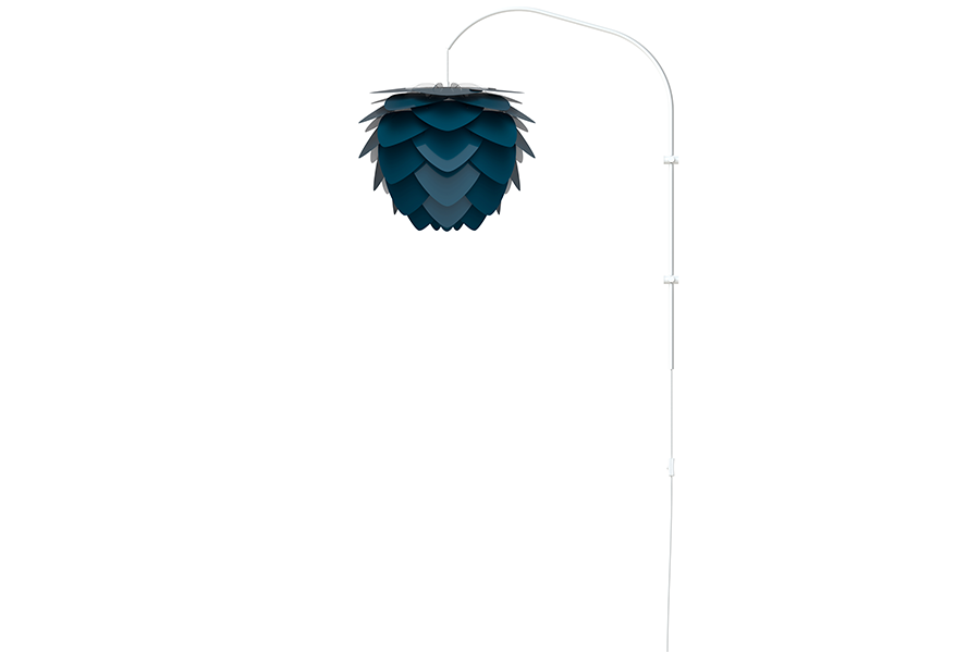 ALUVIA Willow Petrol Blue Wall Lamp