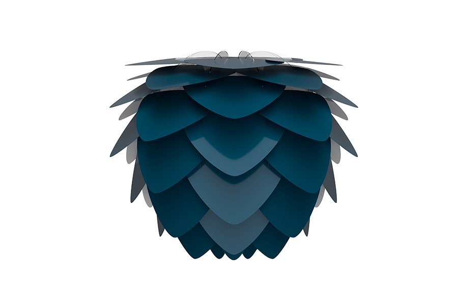 ALUVIA Willow Petrol Blue Wall Lamp
