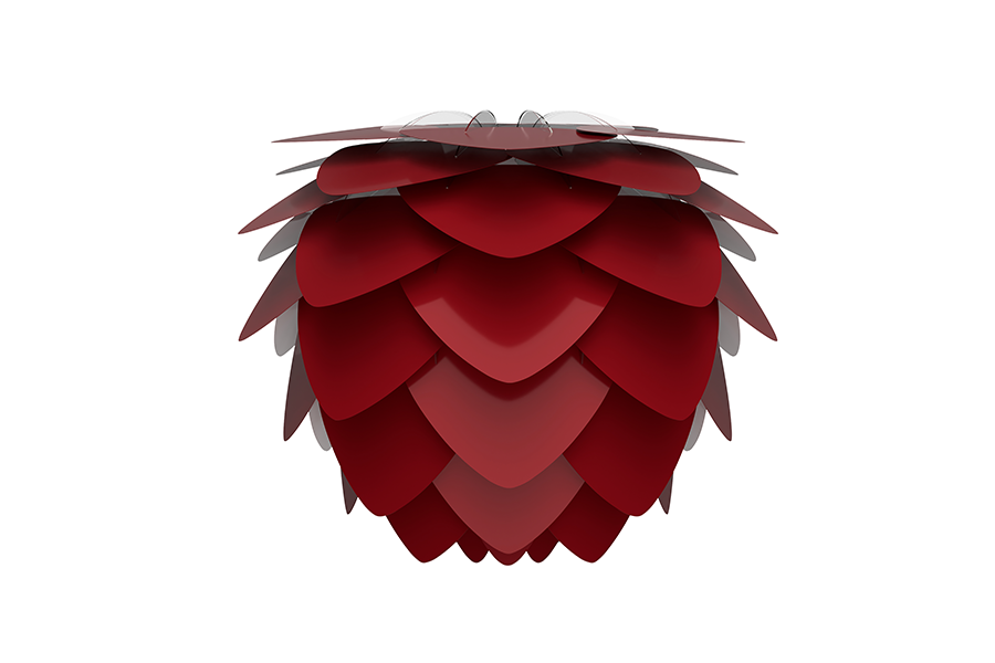 ALUVIA Willow Ruby Red Wall Lamp