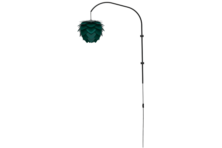 ALUVIA Willow Forest Green Wall Lamp