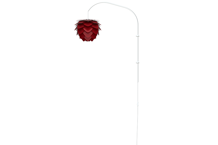 ALUVIA Willow Ruby Red Wall Lamp