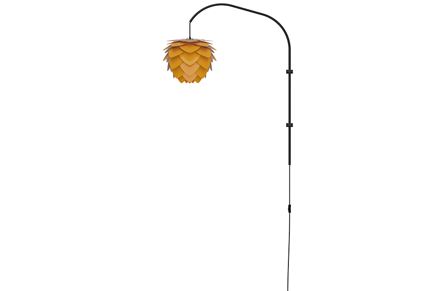 ALUVIA Willow Saffron Yellow Wall Lamp