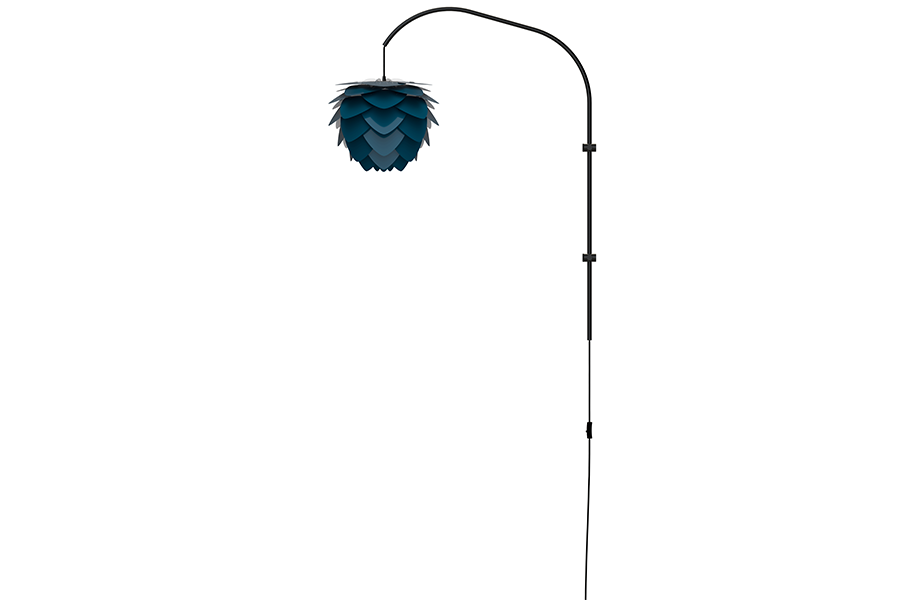 ALUVIA Willow Petrol Blue Wall Lamp